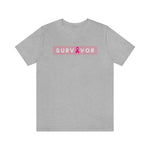 Load image into Gallery viewer, Breast Cancer Survivor T-shirt
