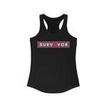 Load image into Gallery viewer, Breast Cancer Survivor Racerback Tank
