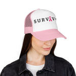 Load image into Gallery viewer, Breast Cancer Survivor Trucker Hat
