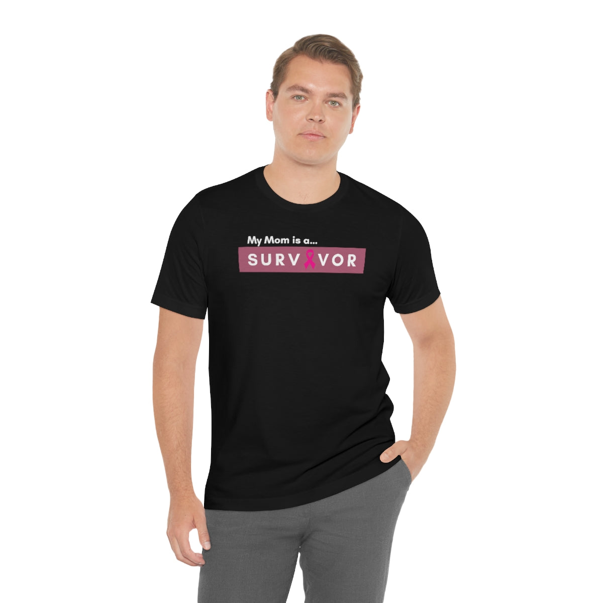 Breast Cancer Mom Survivor T-shirt