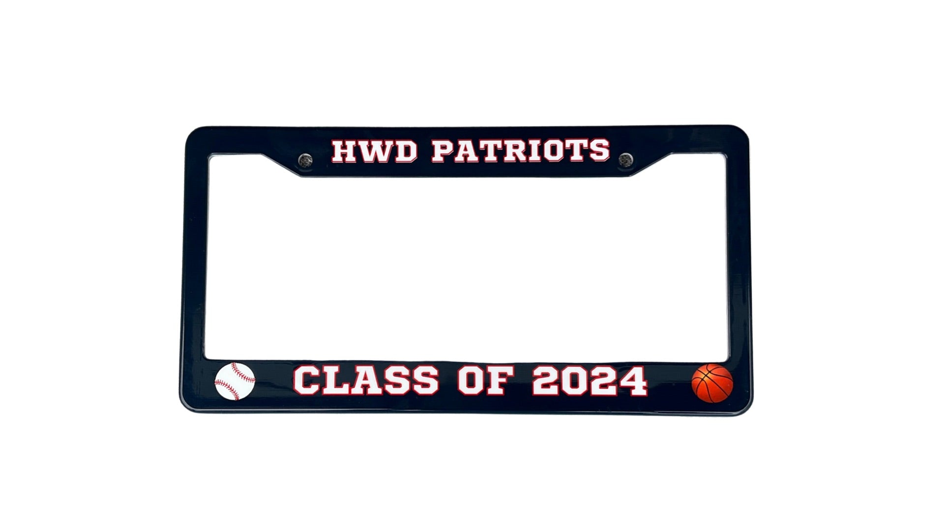 Graduation Year License Plate Sport