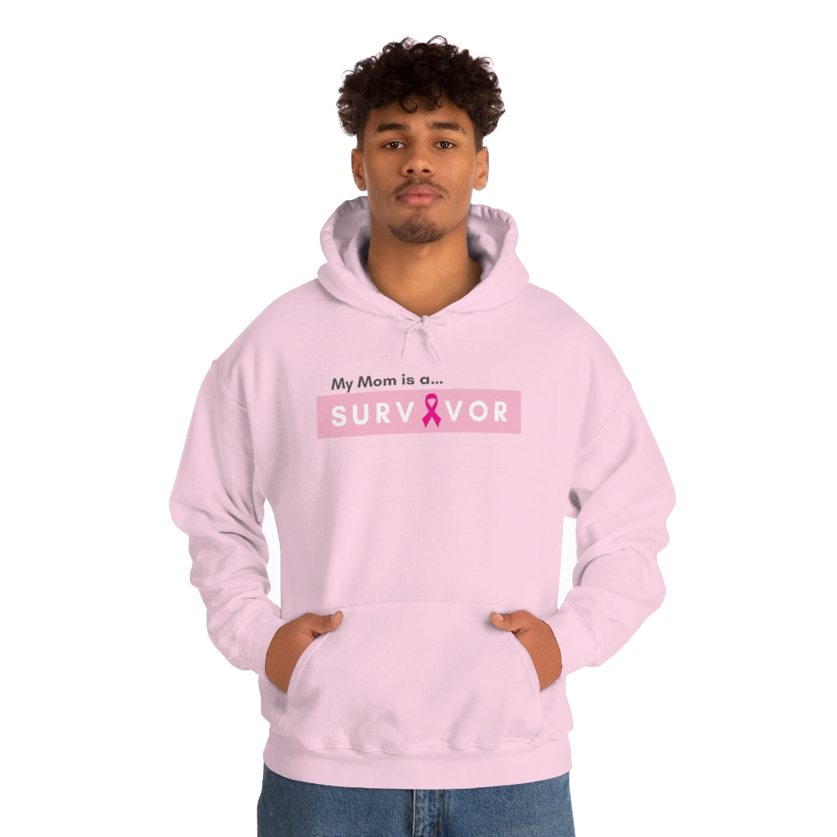 Breast Cancer Mom Survivor Hoodie