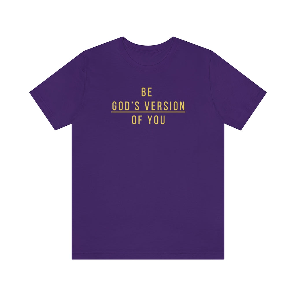 God Tee - College Colors (Unisex)