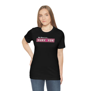 Breast Cancer Mom Survivor T-shirt