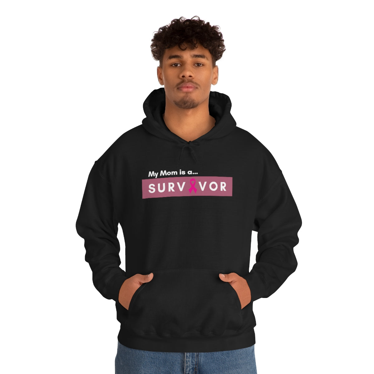 Breast Cancer Mom Survivor Hoodie