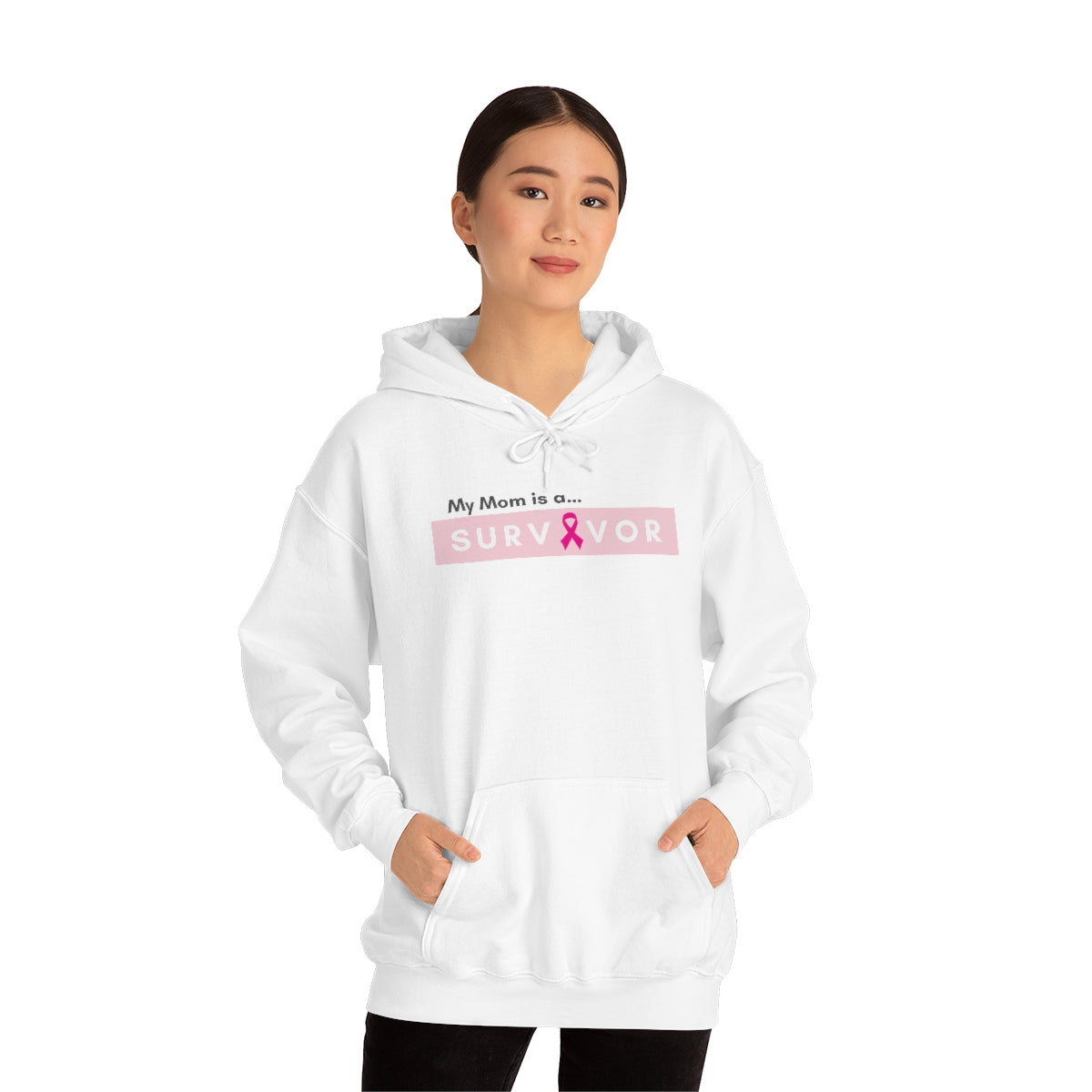 Breast Cancer Mom Survivor Hoodie