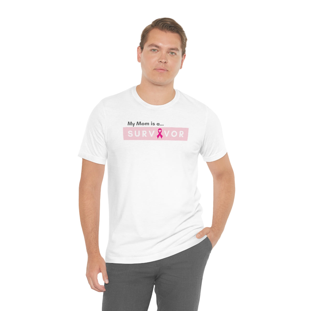 Breast Cancer Mom Survivor T-shirt