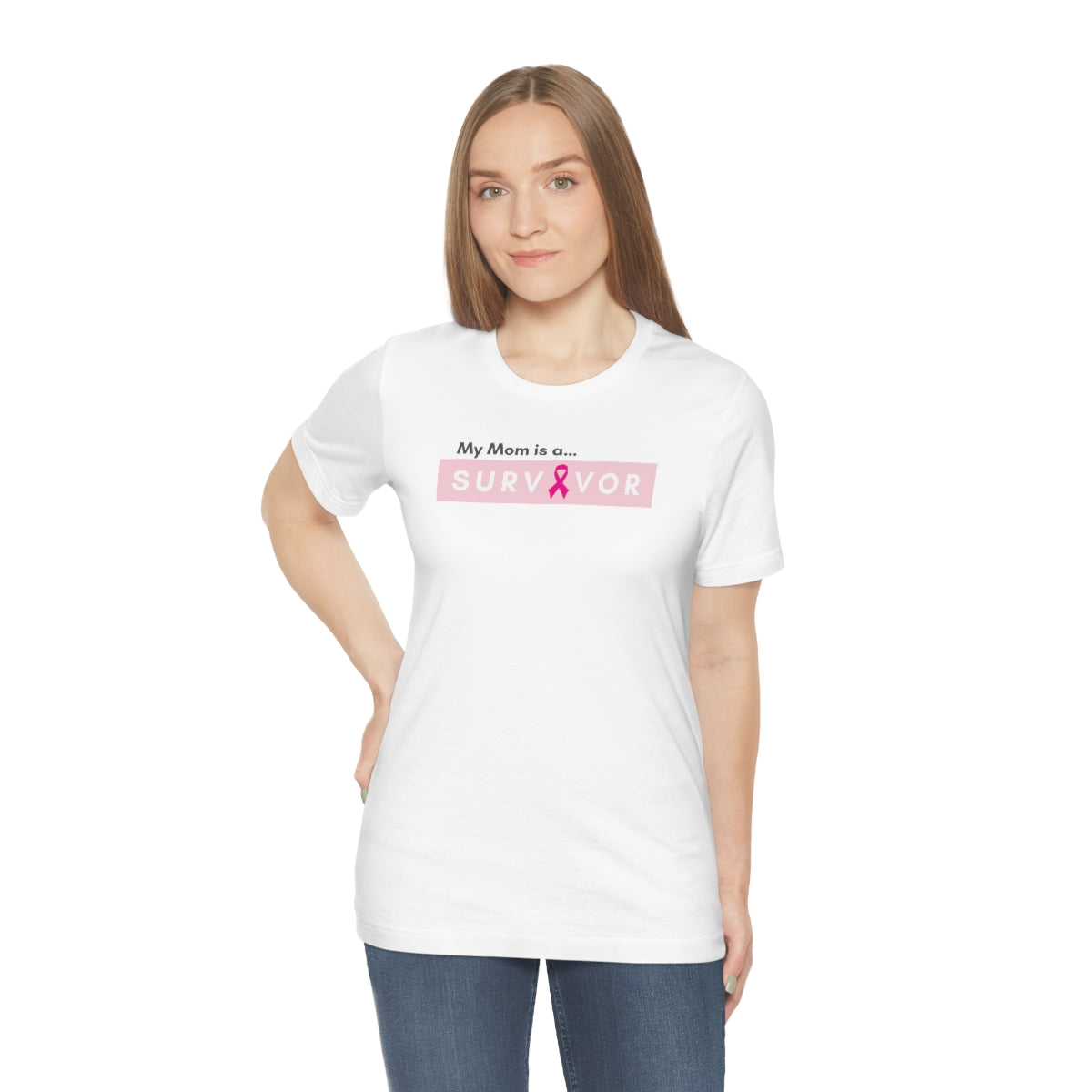 Breast Cancer Mom Survivor T-shirt