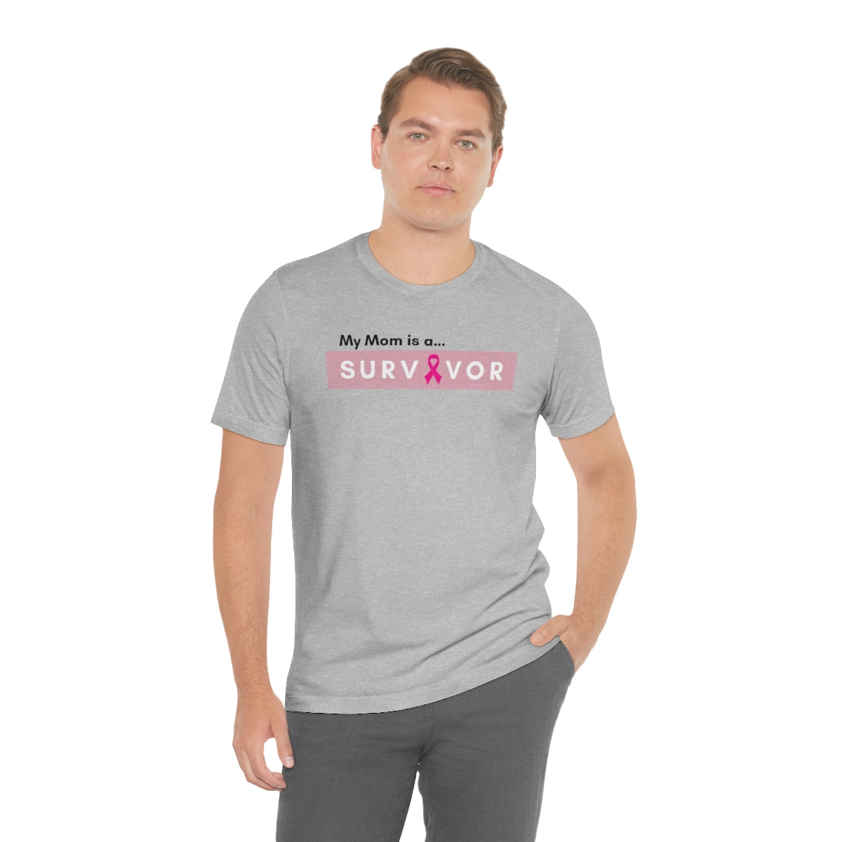 Breast Cancer Mom Survivor T-shirt