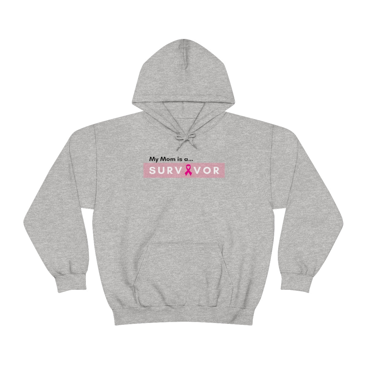 Breast Cancer Mom Survivor Hoodie