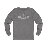 Load image into Gallery viewer, God Long Sleeve Tee - Unisex
